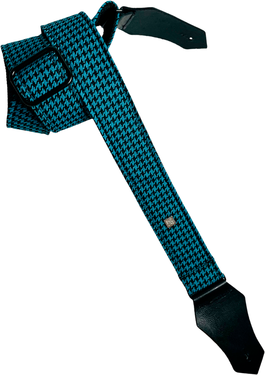 Get M Get M Fly Hounds Tooth Blue - Gitaarriem - Variation 1