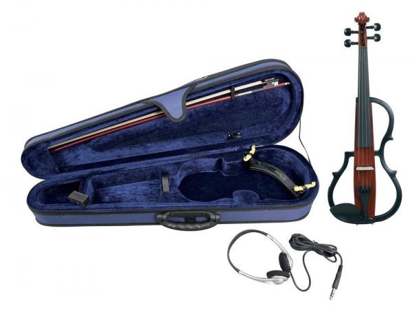 Elektrische viool Gewa 401.645 Violon Electrique Laque Brun Rouge