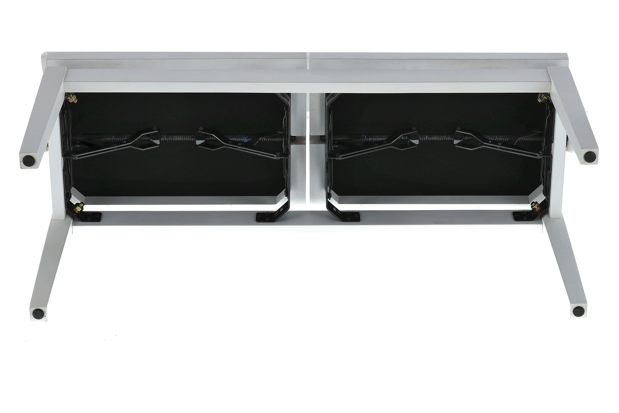 Gewa Banquette Piano Deluxe Double Blanc Mat - Pianobank - Variation 8