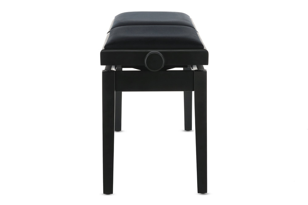 Gewa Banquette Piano Deluxe Double Noir Mat - Pianobank - Variation 9