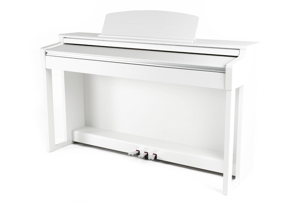 Gewa Up 365 G Blanc Mat - Digitale piano met meubel - Variation 1