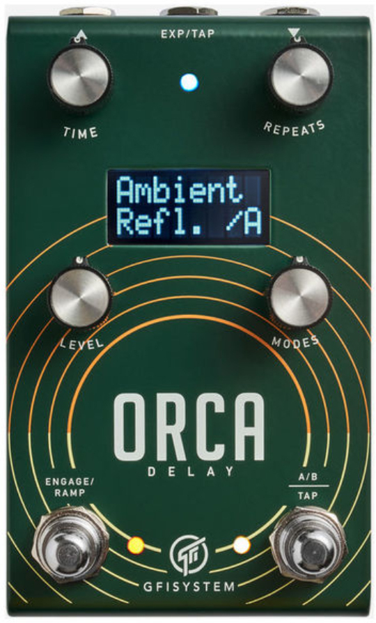 Gfi System Orca Delay - Reverb/delay/echo effect pedaal - Main picture