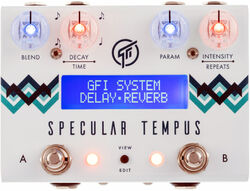 Reverb/delay/echo effect pedaal Gfi system Specular Tempus Reverb Delay
