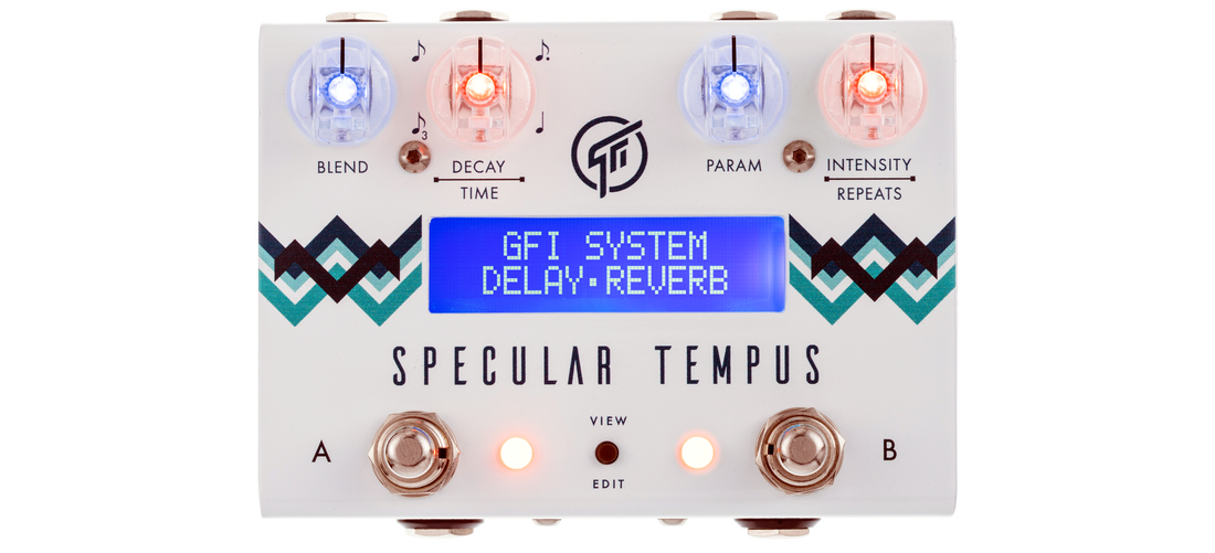 Gfi System Specular Tempus Reverb Delay - Reverb/delay/echo effect pedaal - Variation 1