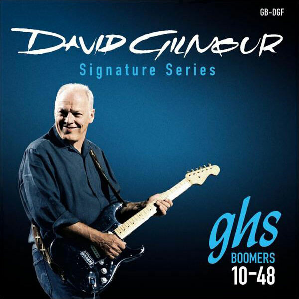 Ghs Jeu De 6 Cordes Electric David Gilmour Signature Blue Set Gbdgf 010.048 - Elektrische gitaarsnaren - Main picture