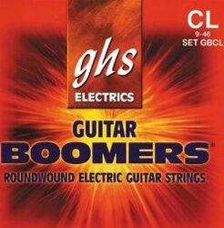 Elektrische gitaarsnaren Ghs GBCL 9-46 - Snarenset