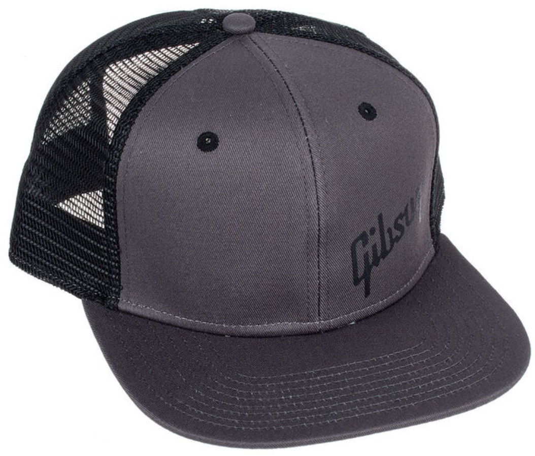 Gibson Charcoal Trucker Snapback - Taille Unique - Pet - Variation 1