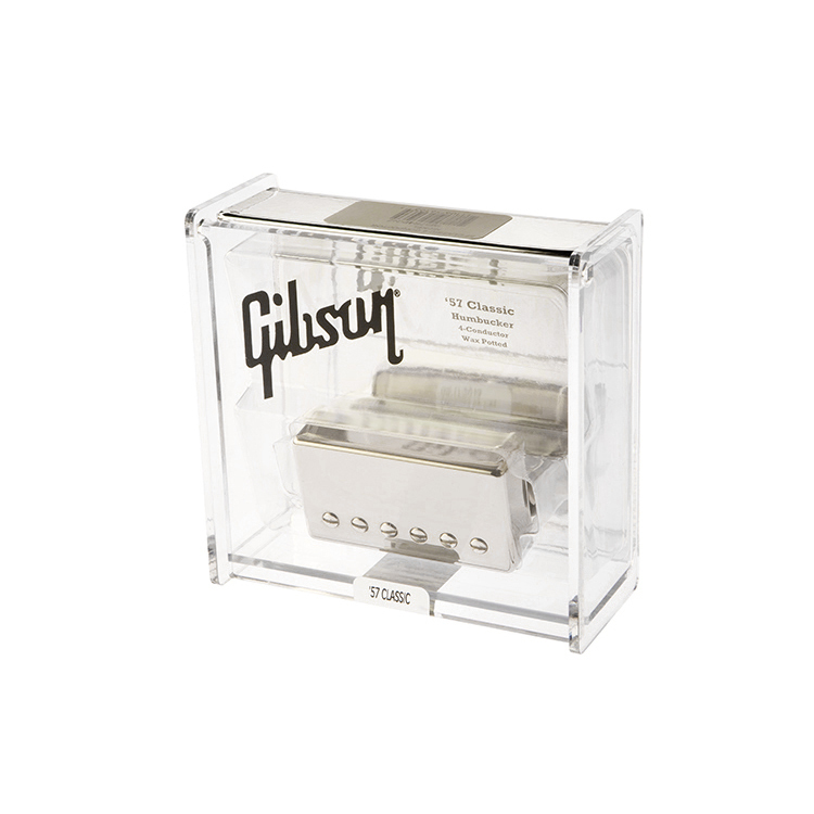 Gibson 57 Classic Plus Humbucker 4-conductors Wiring Alnico Ii Nickel - Elektrische gitaar pickup - Variation 4