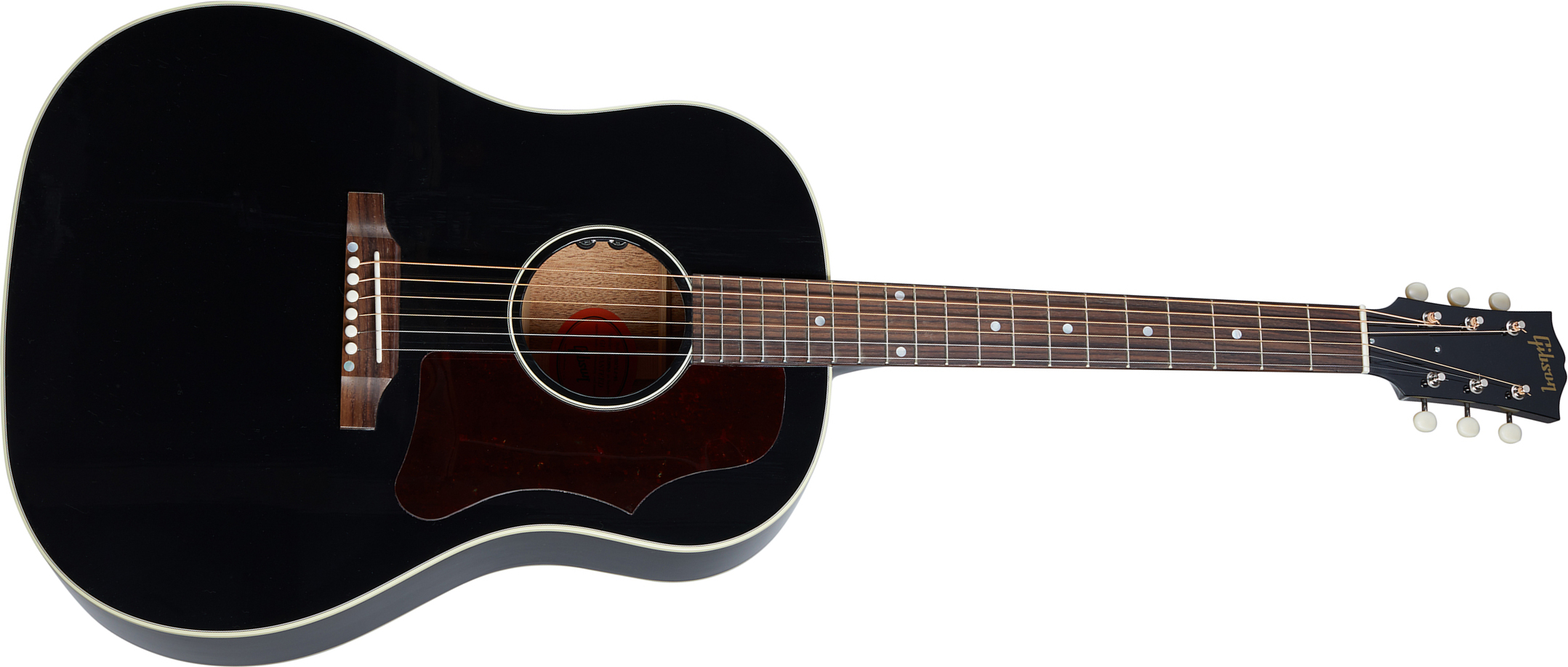 Gibson 50s J-45 Original 2020 Epicea Acajou Rw - Ebony - Elektro-akoestische gitaar - Main picture