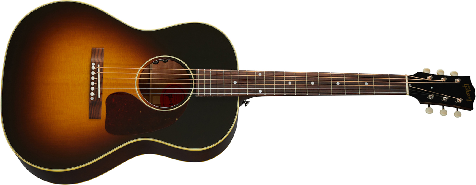 Gibson 50s Lg-2 2020 Auditorium Epicea Acajou Rw - Vintage Sunburst - Elektro-akoestische gitaar - Main picture