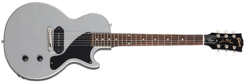 Gibson Billie Joe Armstrong Les Paul Junior Signature S P90 Ht Rw - Silver Mist - Enkel gesneden elektrische gitaar - Main picture