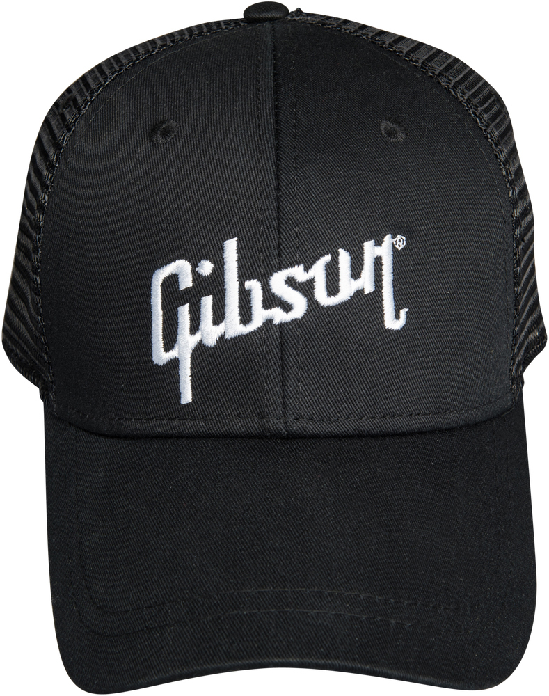 Gibson Black Trucker Snapback - Taille Unique - Pet - Main picture