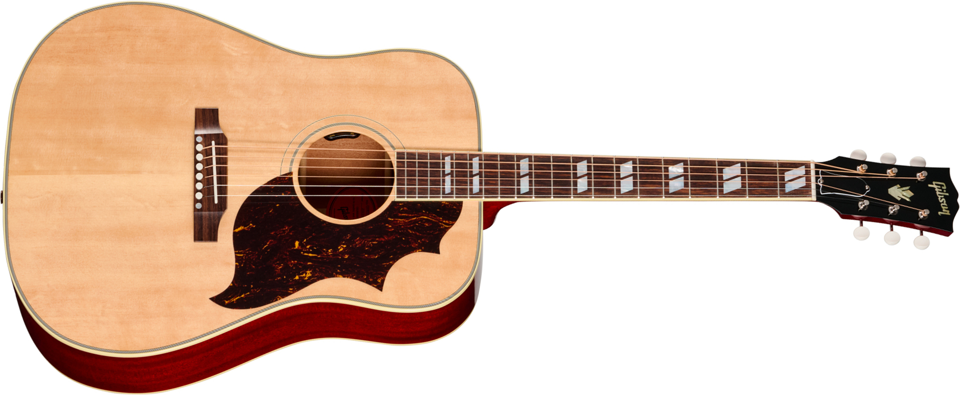 Gibson Country Western 60s Original (baggs Hifi Dna) Dreadnought Epicea Acajou Rw - Antique Natural - Folk gitaar - Main picture