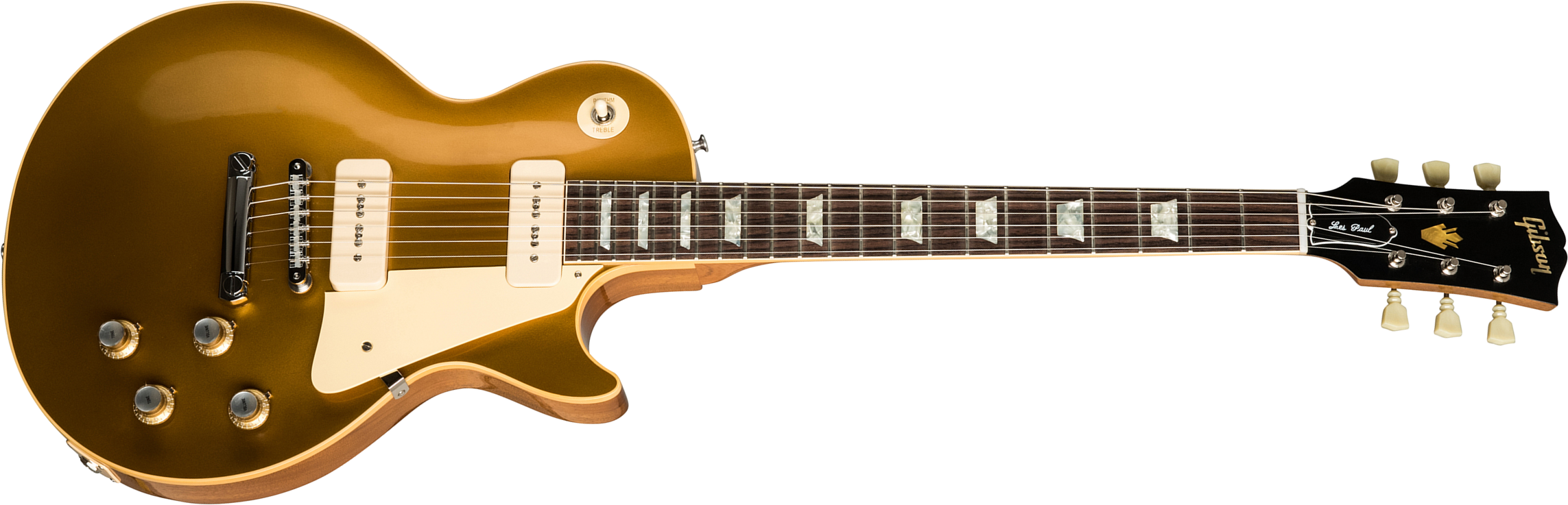 Gibson Custom Shop Les Paul Goldtop 1968 Reissue 2019 2p90 Ht Rw - 60s Gold - Enkel gesneden elektrische gitaar - Main picture