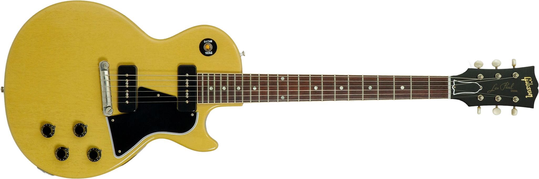 Gibson Custom Shop M2m Les Paul Special 1957 Single Cut Reissue P90 Ht Rw #70554 - Light Aged Tv - Single cut gitaar - Main picture