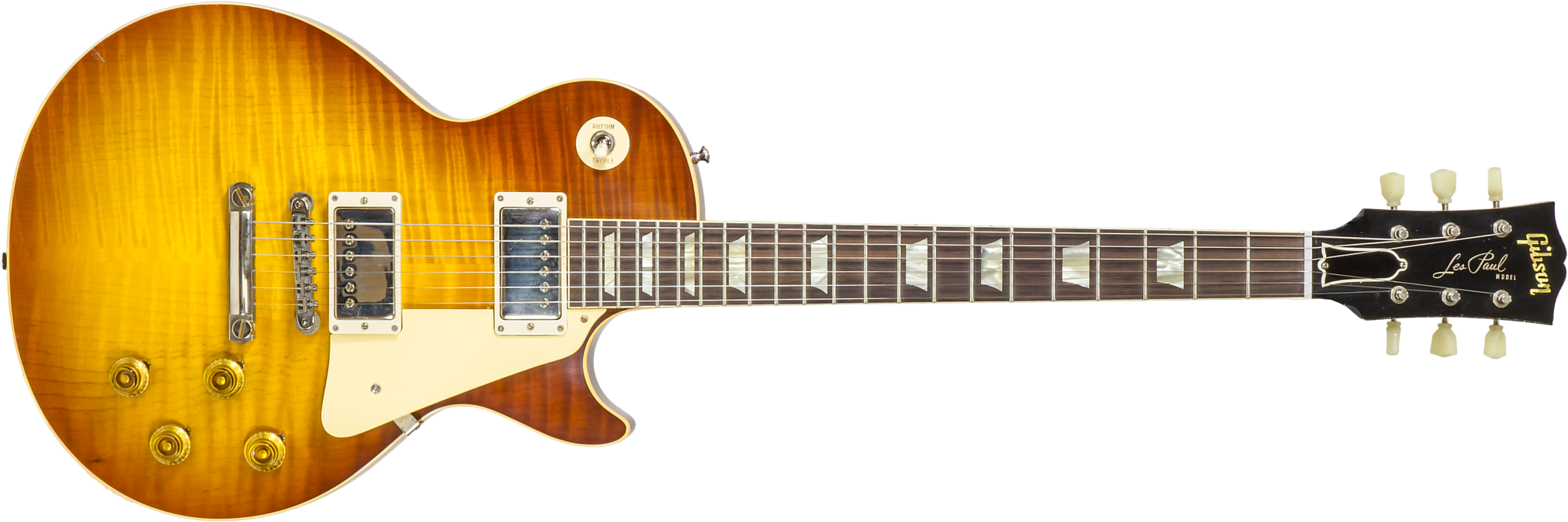 Gibson Custom Shop M2m Les Paul Standard 1959 2h Ht Rw #933187 - Murphy Lab Light Aged Slow Ice Tea Fade - Enkel gesneden elektrische gitaar - Main pi