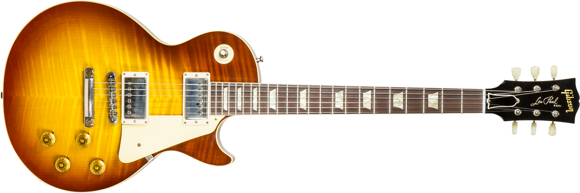 Gibson Custom Shop M2m Les Paul Standard 1959 Reissue 2h Ht Rw #932122 - Murphy Lab Ultra Light Aged Royal Teaburst - Enkel gesneden elektrische gitaa