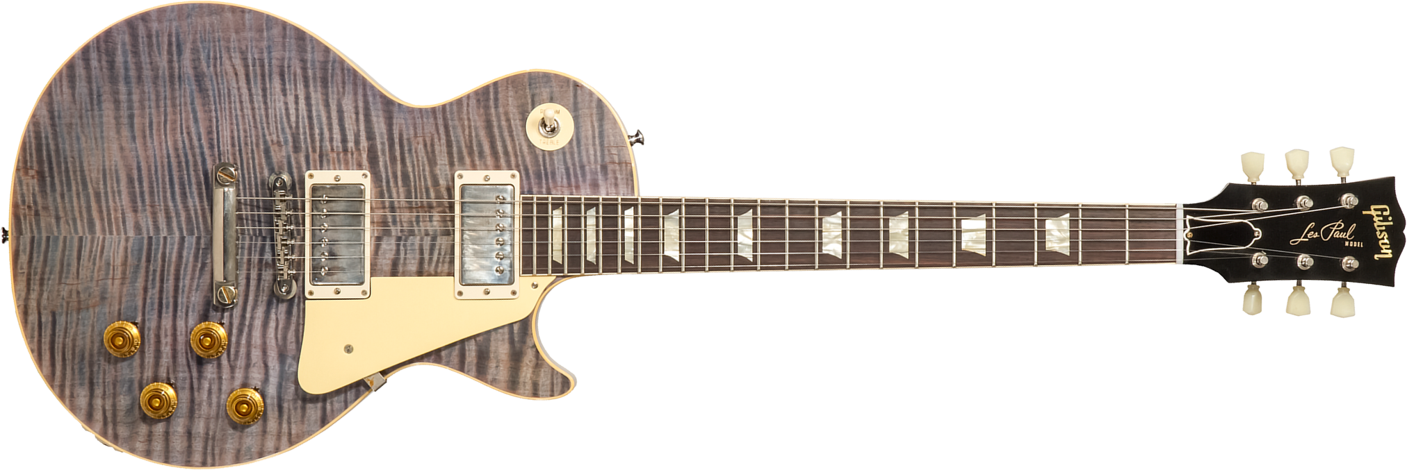 Gibson Custom Shop M2m Les Paul Standard 1959 Reissue 2h Ht Rw #932161 - Murphy Lab Ultra Light Aged Ocean Blue - Enkel gesneden elektrische gitaar - 