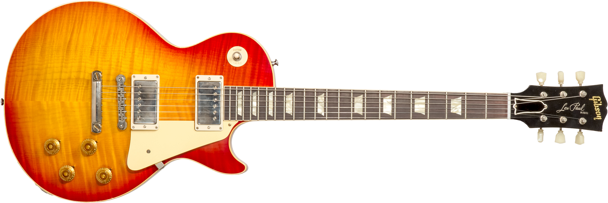 Gibson Custom Shop M2m Les Paul Standard 1959 Reissue 2h Ht Rw #932649 - Murphy Lab Light Aged Ice Tea Fade - Enkel gesneden elektrische gitaar - Main