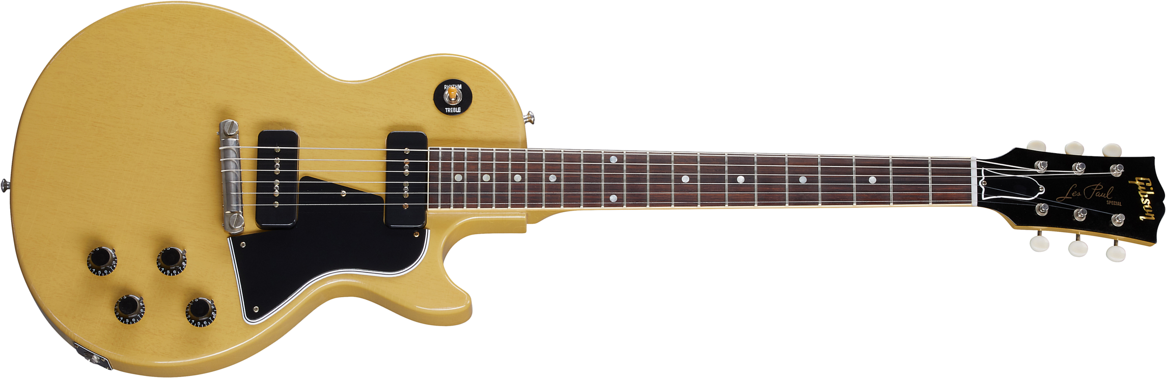 Gibson Custom Shop Murphy Lab Les Paul Special Single Cut 1957 Reissue 2p90 Ht Rw - Ultra Light Aged Tv Yellow - Enkel gesneden elektrische gitaar - M