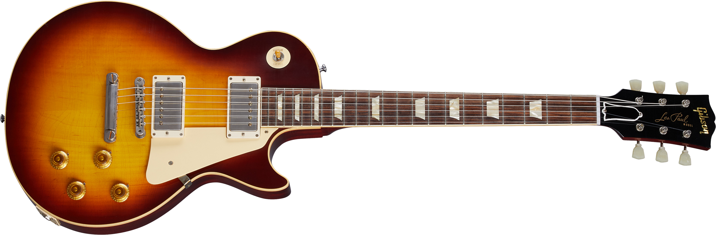 Gibson Custom Shop Murphy Lab Les Paul Standard 1958 Reissue 2h Ht Rw - Ultra Light Aged Bourbon Burst - Enkel gesneden elektrische gitaar - Main pict