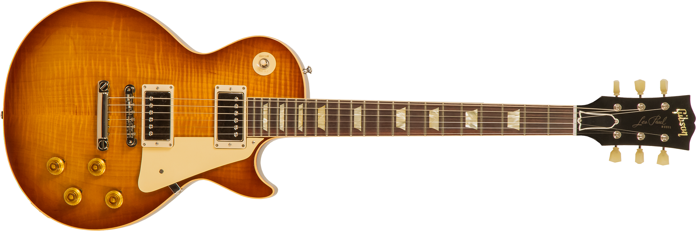 Gibson Custom Shop Murphy Lab Les Paul Standard 1959 Reissue 2h Ht Rw #92817 - Ultra Heavy Aged Lemon Burst - Enkel gesneden elektrische gitaar - Main