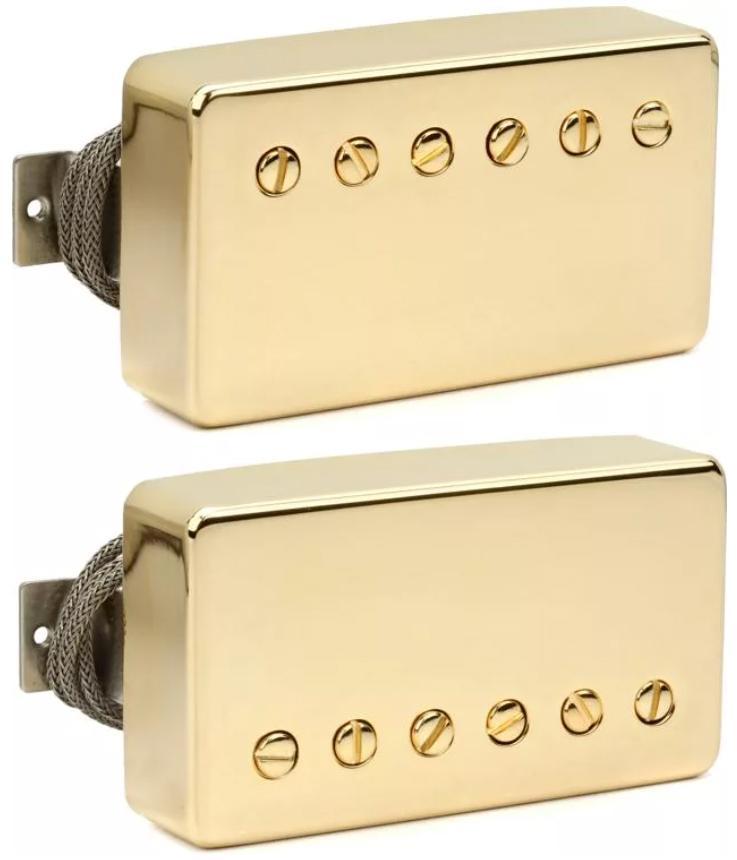 Elektrische gitaar pickup Gibson Custombucker Matched Set (2-Conductor, Alnico 3) - True Historic Gold