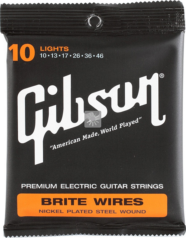 Gibson Jeu De 6 Cordes Electric (6) Brite Wires Seg-700l 10-46 - Elektrische gitaarsnaren - Main picture
