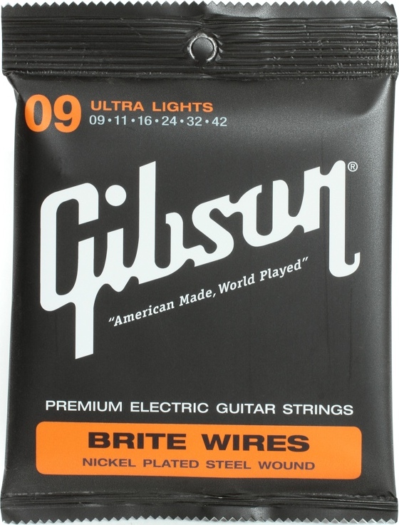 Gibson Jeu De 6 Cordes Electric (6) Brite Wires Seg-700ul 9.42 - Elektrische gitaarsnaren - Main picture