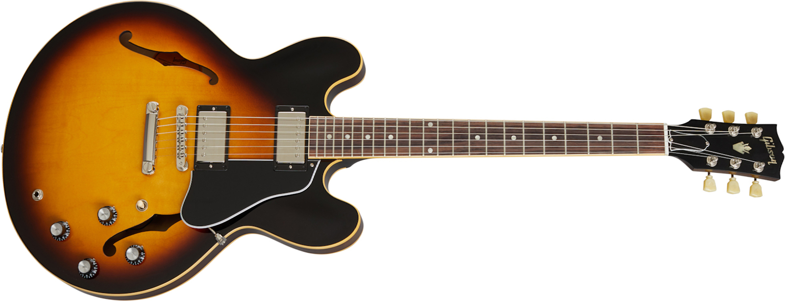 Gibson Es-335 Dot Original 2020 2h Ht Rw - Vintage Burst - Semi hollow elektriche gitaar - Main picture