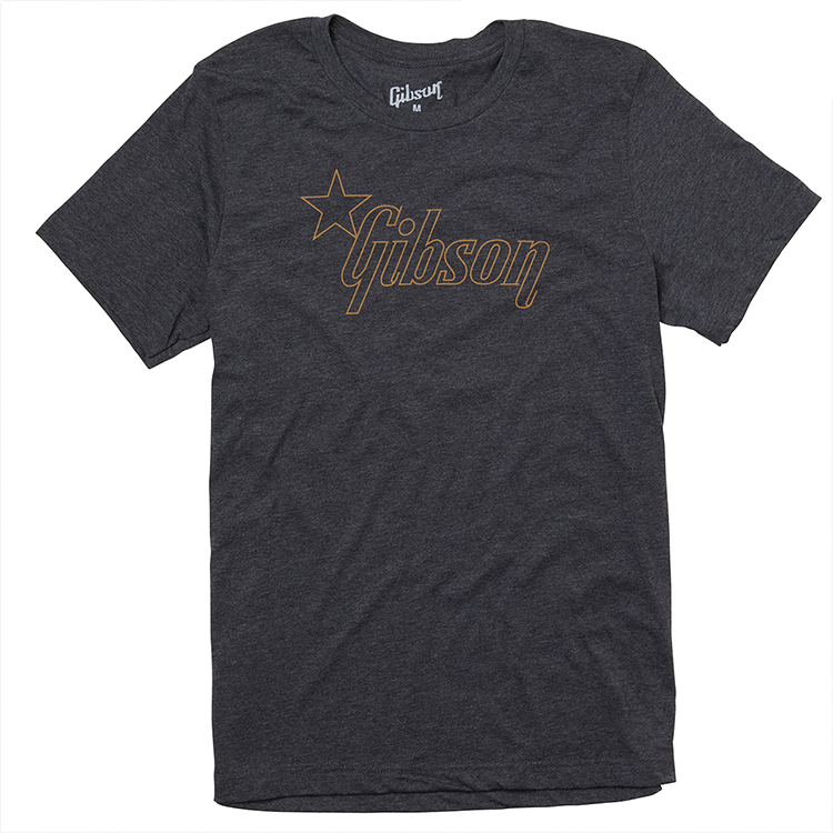 Gibson Ga-lc-strglg Star Logo Tee - L - T-shirt - Main picture