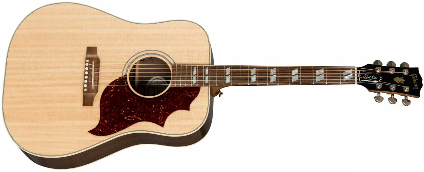 Gibson Hummingbird Studio 2019 Dreadnought Epicea Noyer Noy - Natural - Westerngitaar & electro - Main picture