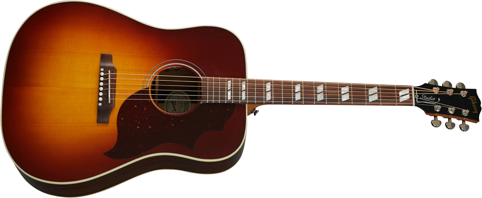 Gibson Hummingbird Studio Rosewood Modern 2020 Dreadnought Epicea Palissandre Rw - Rosewood Burst - Elektro-akoestische gitaar - Main picture
