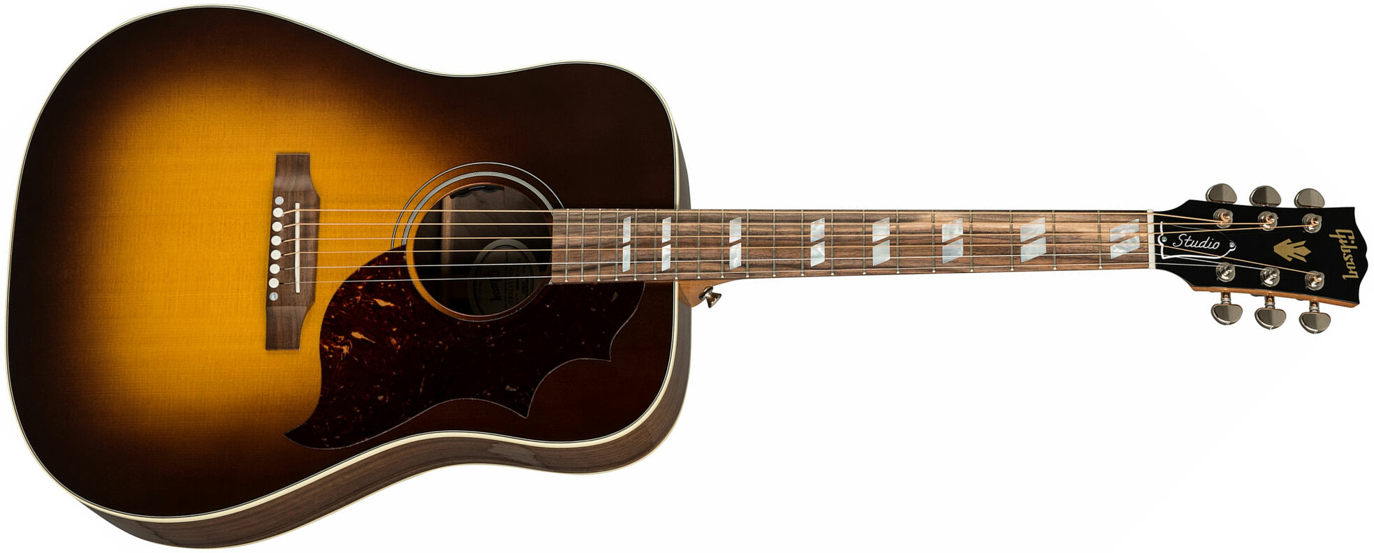 Gibson Hummingbird Studio Walnut 2023 Dreadnought Epicea Noyer Wal - Walnut Burst - Westerngitaar & electro - Main picture