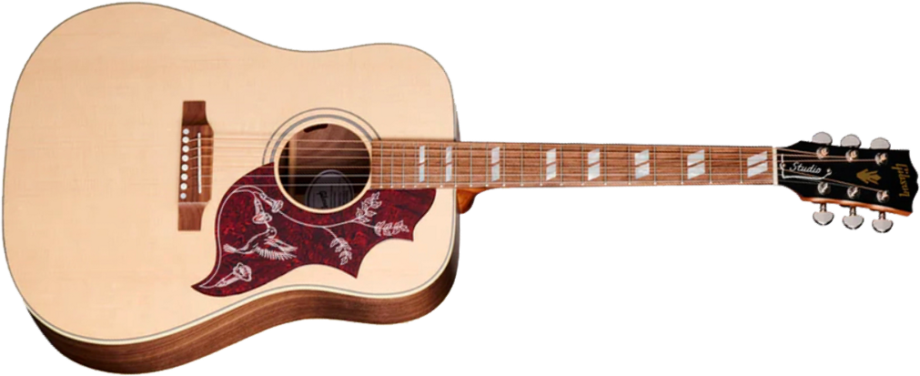 Gibson Hummingbird Studio Walnut Dreadnought Epicea Noyer Wal - Natural - Folk gitaar - Main picture