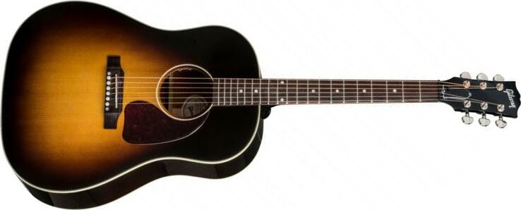 Gibson J-45 Standard Dreadnought Epicea Acajou Rw - Vintage Sunburst - Elektro-akoestische gitaar - Main picture