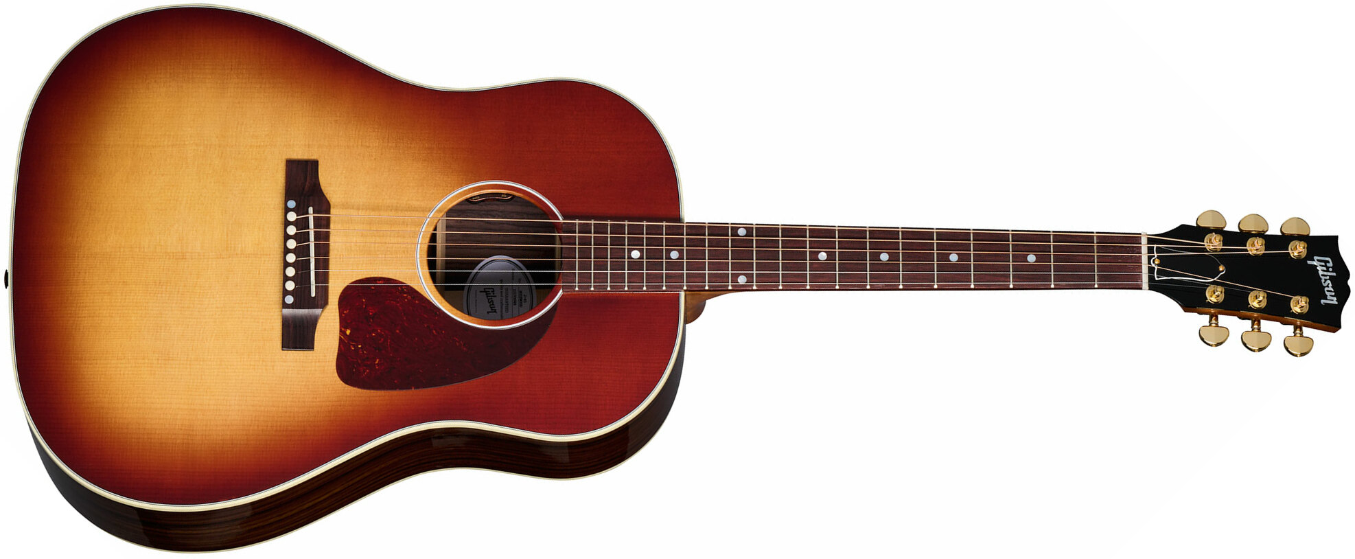Gibson J-45 Standard Rosewood Dreadnought Epicea Acajou Rw - Rosewood Burst - Elektro-akoestische gitaar - Main picture