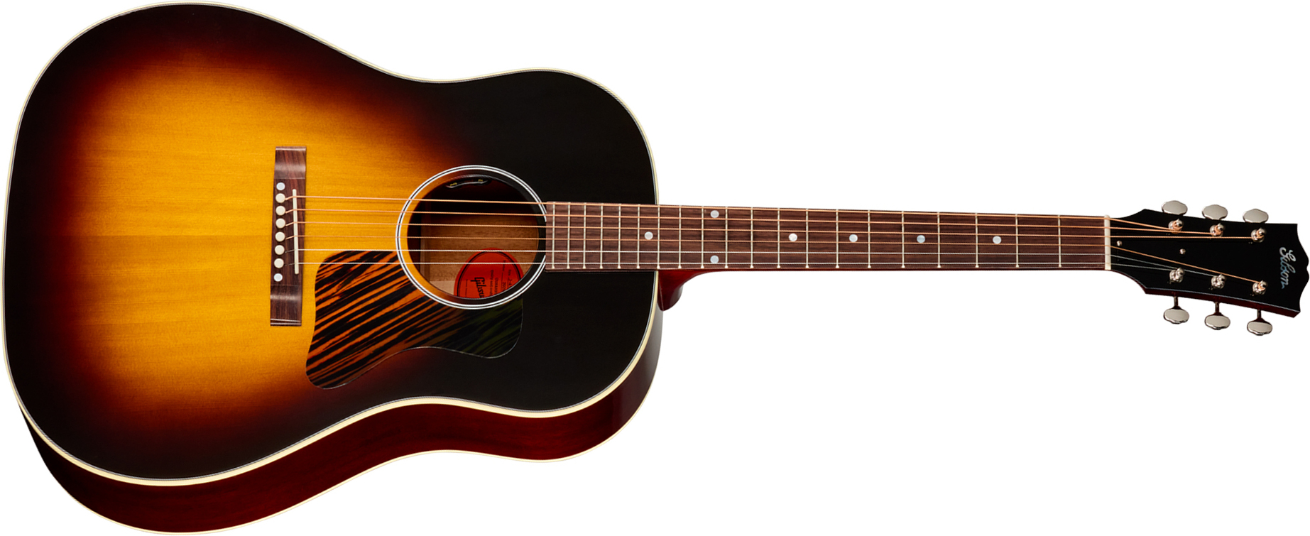 Gibson J45 50s Original (baggs Hifi Dna) Dreadnought Epicea Acajou Rw - Vintage Sunburst - Folk gitaar - Main picture
