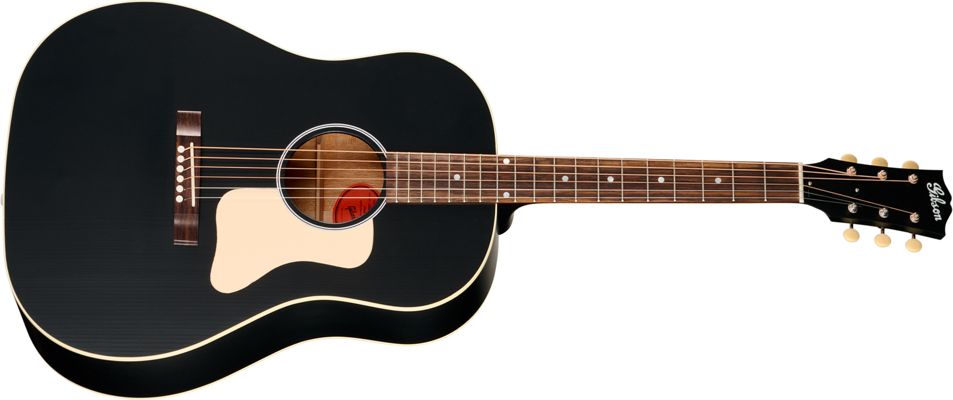 Gibson J45 Century 12-fret Dreadnought Shsc Epicea Acajou Rw - Ebony - Folk gitaar - Main picture