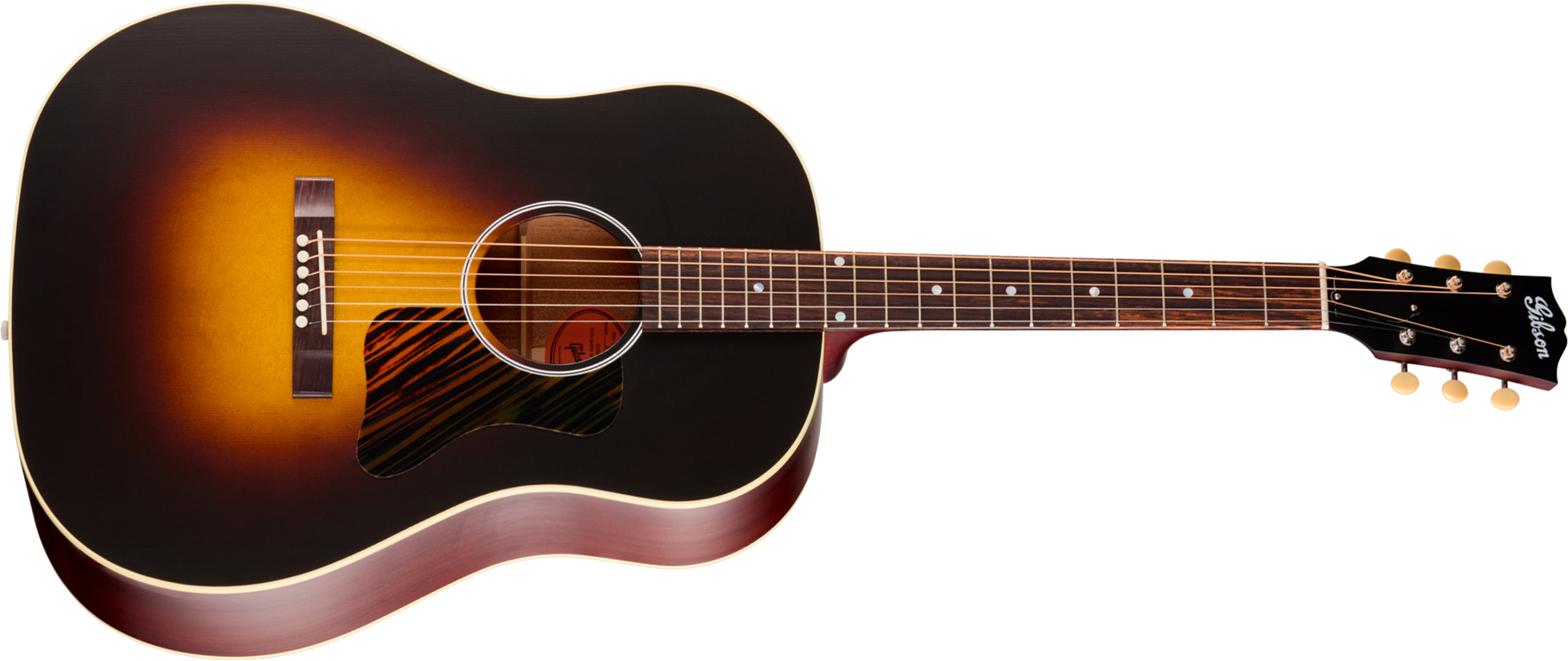 Gibson J45 Century 12-fret Dreadnought Shsc Epicea Acajou Rw - Vintage Sunburst - Folk gitaar - Main picture