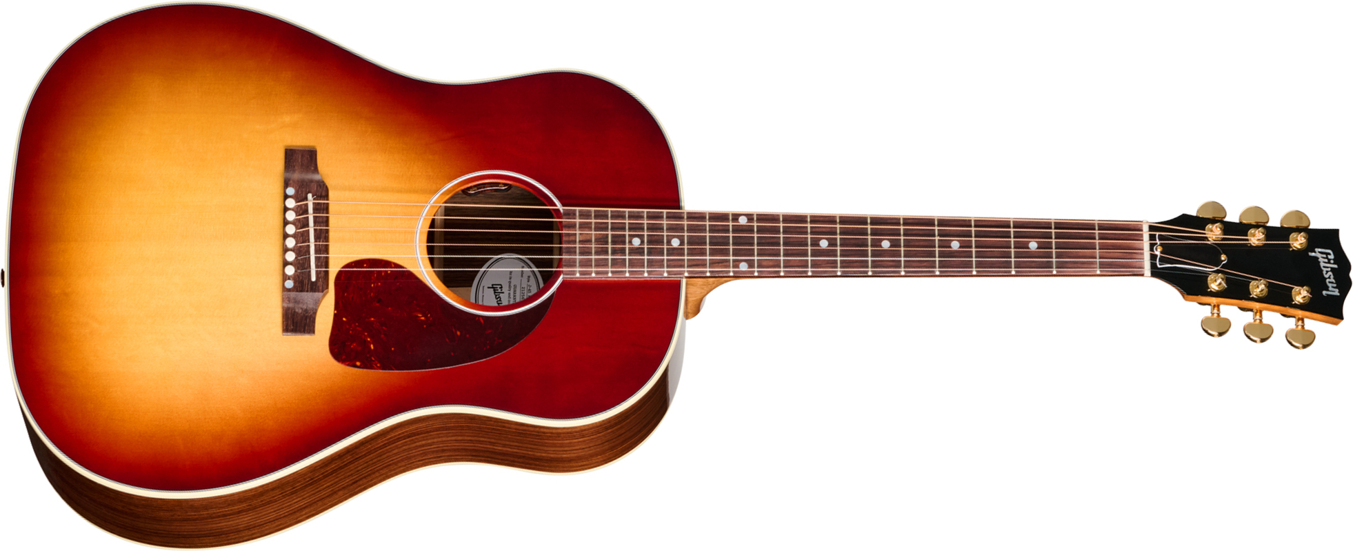 Gibson J45 Standard Rosewood (baggs Hifi Dna) Dreadnought Epicea Palissandre Rw - Rosewood Burst - Folk gitaar - Main picture