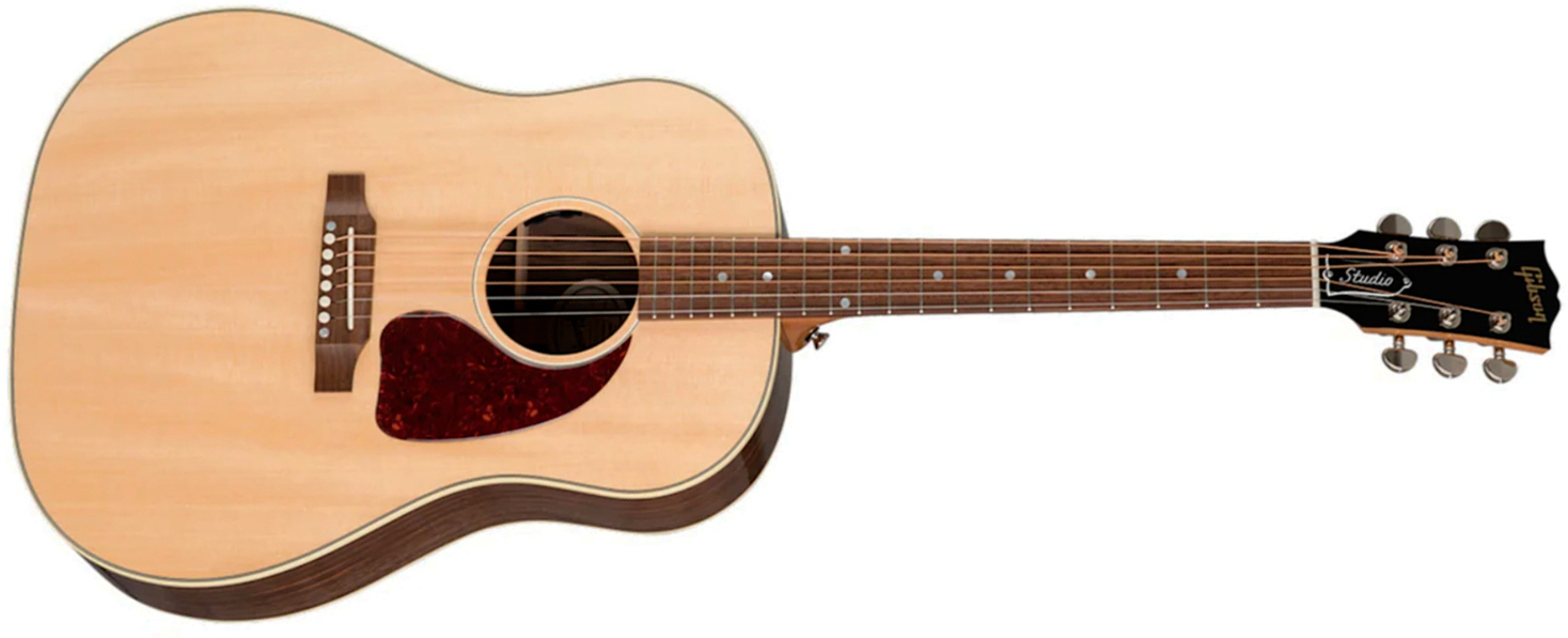 Gibson J45 Studio Walnut Modern Dreadnought Epicea Noyer Noy - Natural - Folk gitaar - Main picture