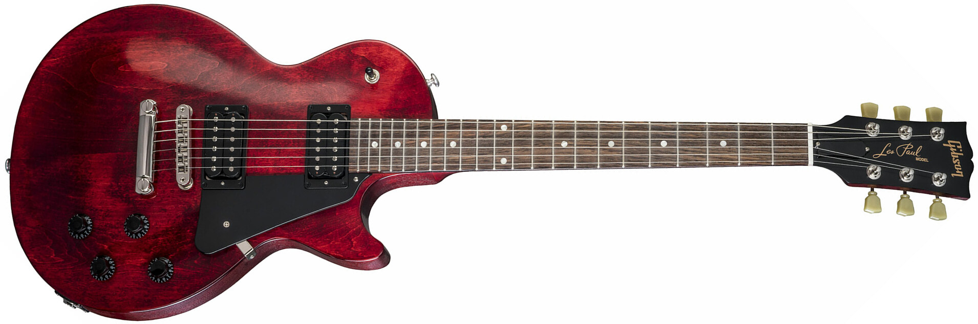 Gibson Les Paul Faded 2018 - Worn Cherry - Enkel gesneden elektrische gitaar - Main picture