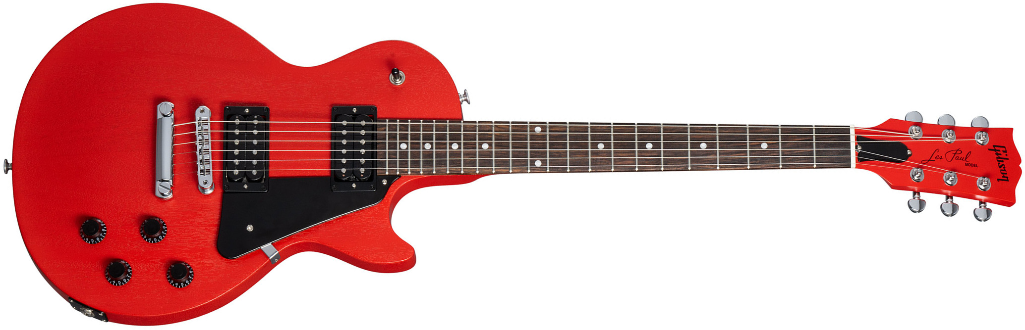Gibson Les Paul Modern Lite 2h Ht Rw - Cardinal Red - Enkel gesneden elektrische gitaar - Main picture