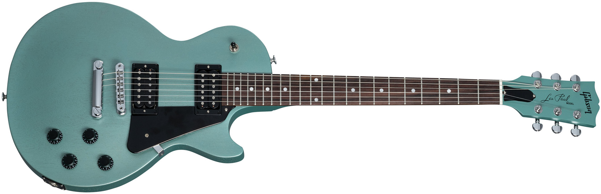Gibson Les Paul Modern Lite 2h Ht Rw - Satin Inverness Green - Enkel gesneden elektrische gitaar - Main picture
