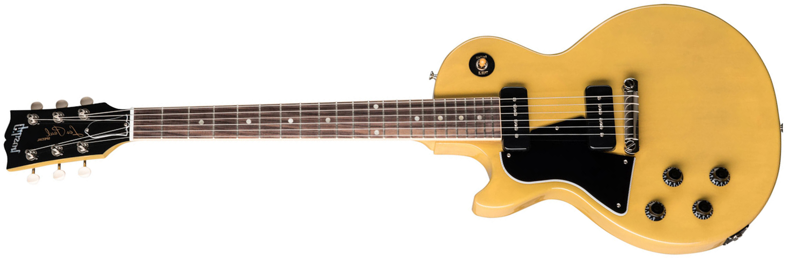 Gibson Les Paul Special Lh Original Gaucher 2p90 Ht Rw - Tv Yellow - Linkshandige elektrische gitaar - Main picture