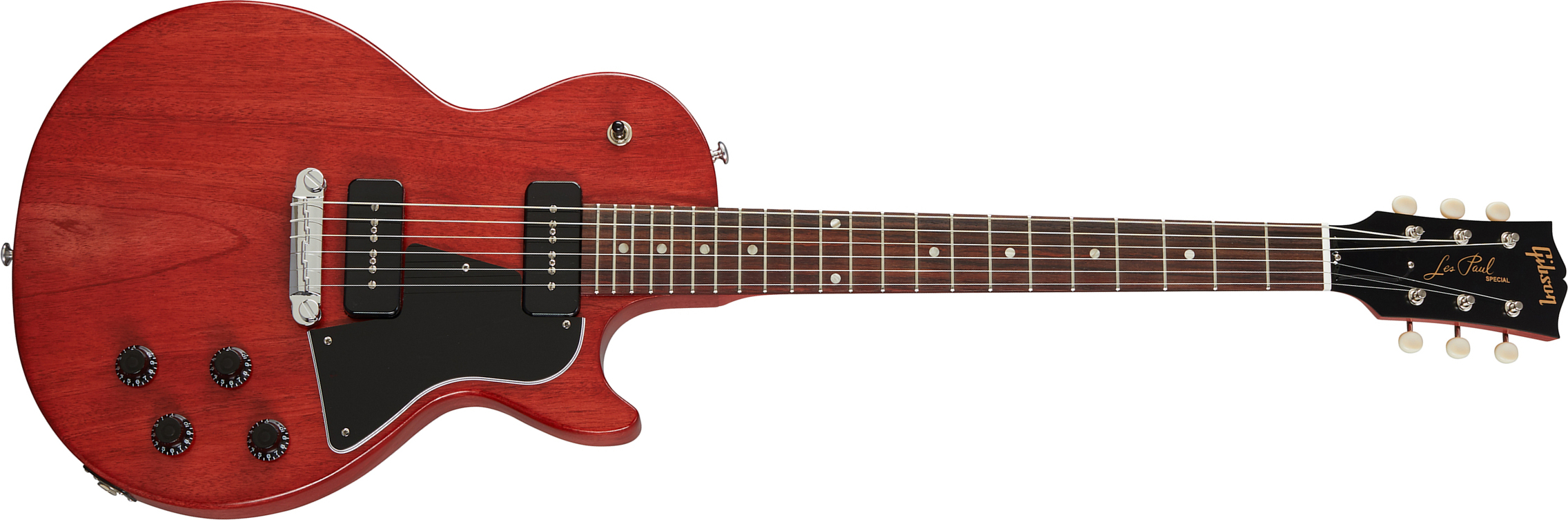 Gibson Les Paul Special Tribute P90 Modern 2020 Ht Rw - Vintage Cherry Satin - Enkel gesneden elektrische gitaar - Main picture