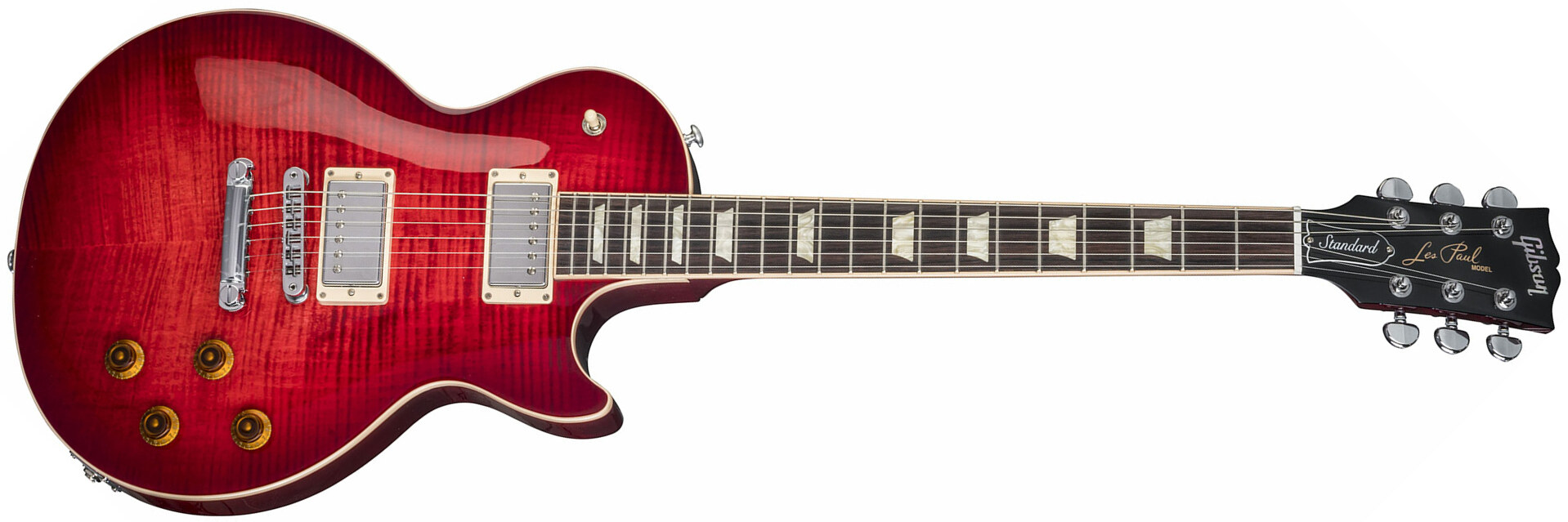 Gibson Les Paul Standard 2018 - Blood Orange Burst - Enkel gesneden elektrische gitaar - Main picture