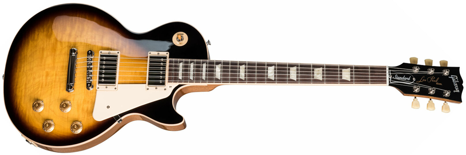 Gibson Les Paul Standard 50s Original 2h Ht Rw - Tobacco Burst - Enkel gesneden elektrische gitaar - Main picture