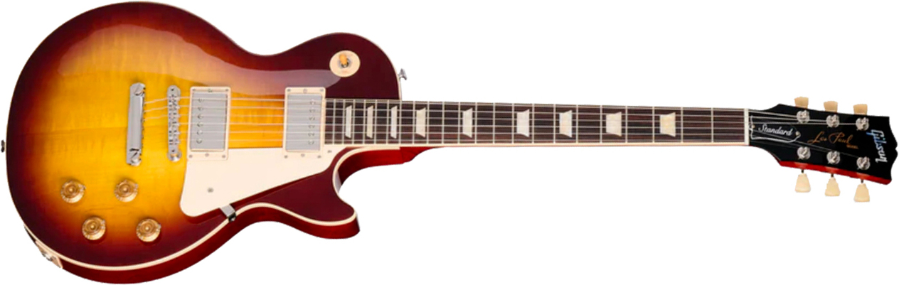 Gibson Les Paul Standard 50s Original Usa 2h Ht Rw - Iced Tea - Single cut gitaar - Main picture